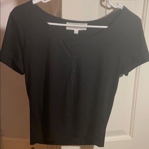 cute button up top